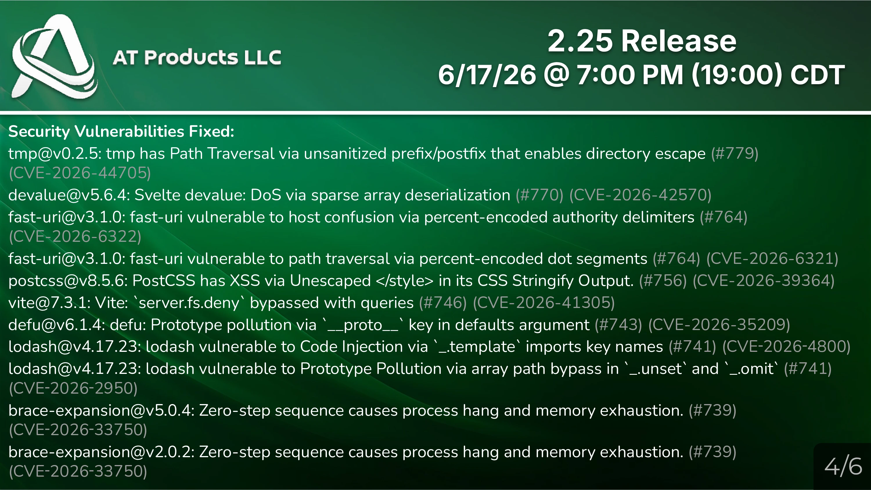2.24.1 Release Slide 4
