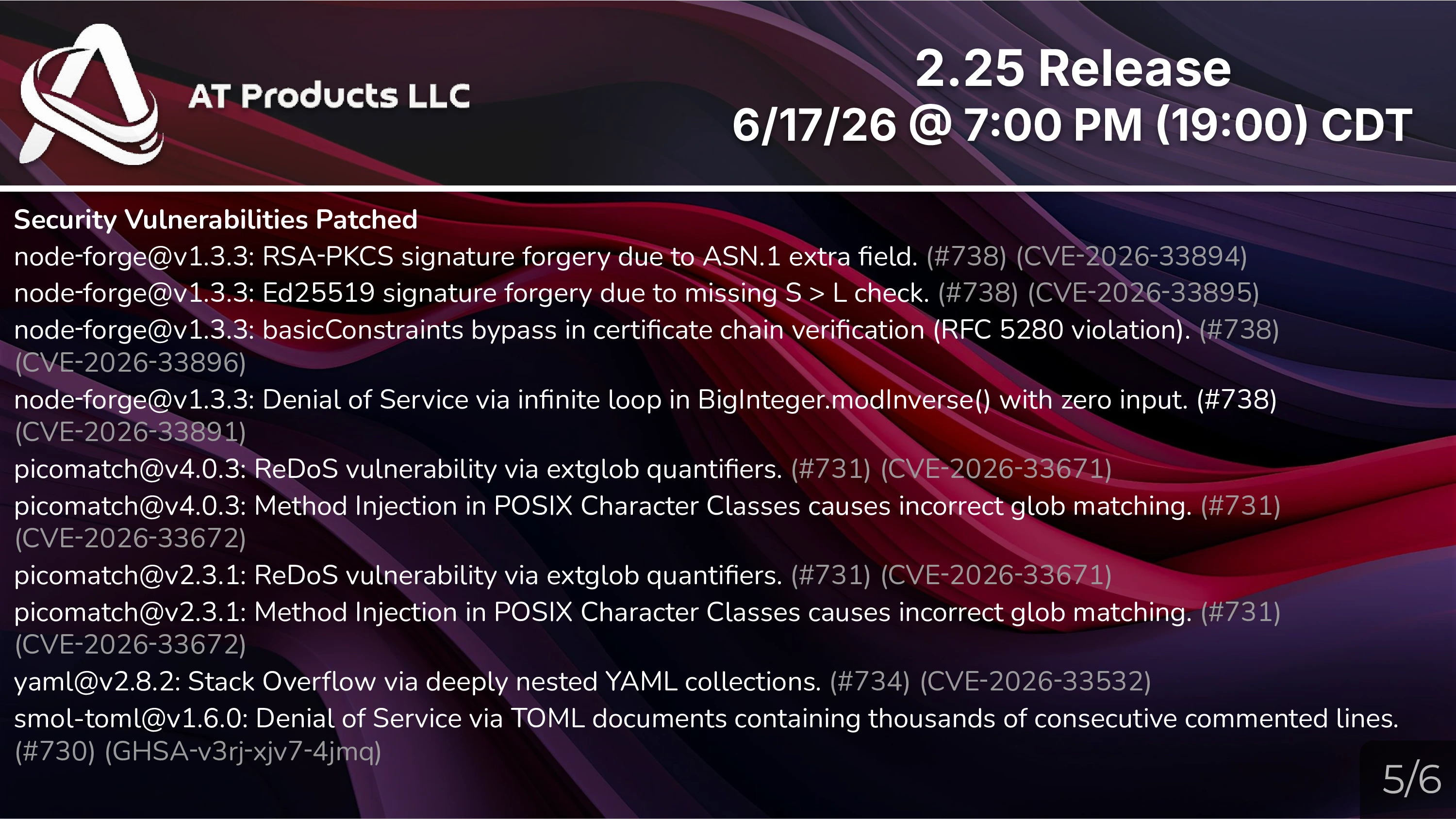 2.24.1 Release Slide 5